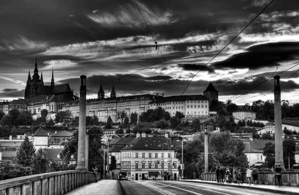 Panorama de verano de Praga, República Checa —  Fotos de Stock