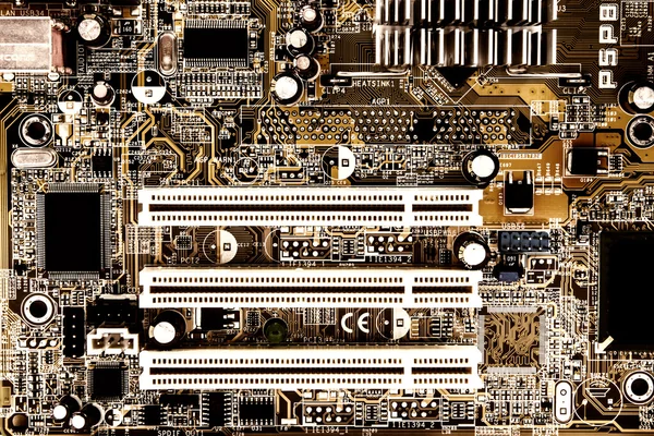 Elektronika és számítógép technológia — Stock Fotó