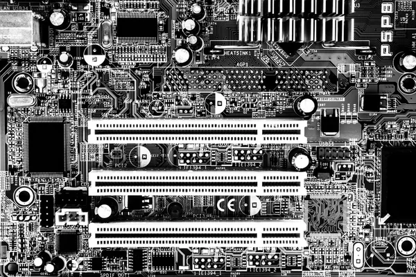 Elektronika és számítógép technológia — Stock Fotó