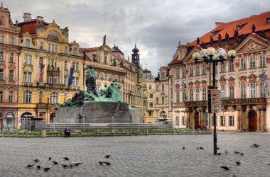 güzel ve tarihi Prag