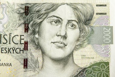 Çek korunas Czk, banknot