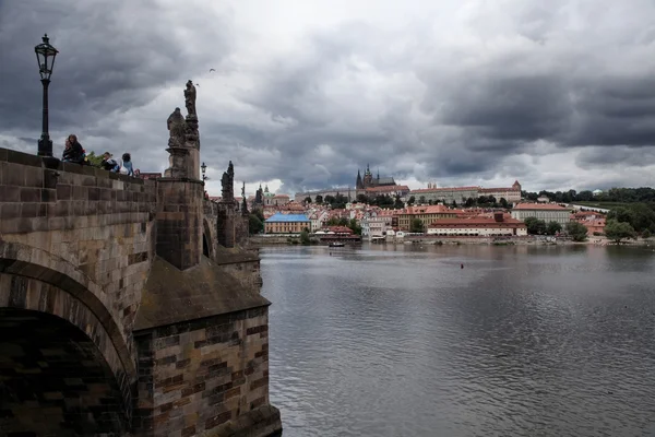 Historic Charles Bridge in Prague, Czech Republic — Stock Photo, Image