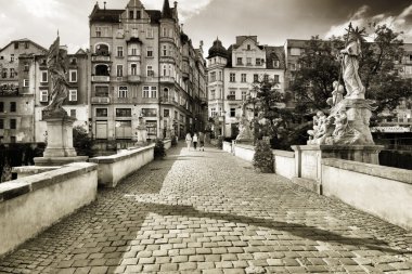 Klodzko St. John Köprüsü. Aşağı Silezya en önemli anıtlarından