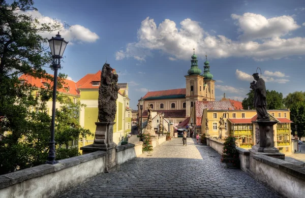 Ponte St. John em Klodzko. Um dos monumentos mais importantes da Baixa Silésia — Fotografia de Stock