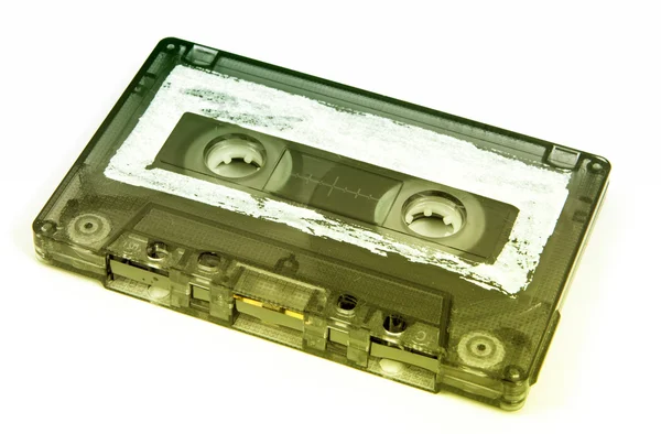 Old and vintage cassette tape isolated — Stock Photo, Image