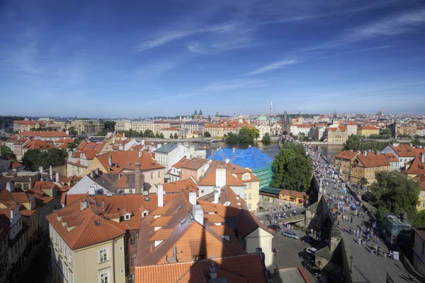 Prague is the capital of the Czech Republic — Stock Photo, Image