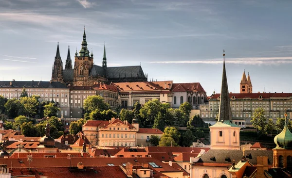 Praga é a capital da República Checa — Fotografia de Stock