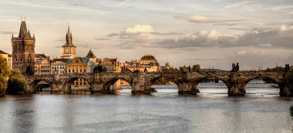 Praga é a capital da República Checa — Fotografia de Stock