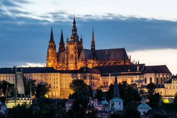 Praga é a capital da República Checa — Fotografia de Stock