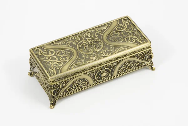 Gold casket — Stock Photo, Image