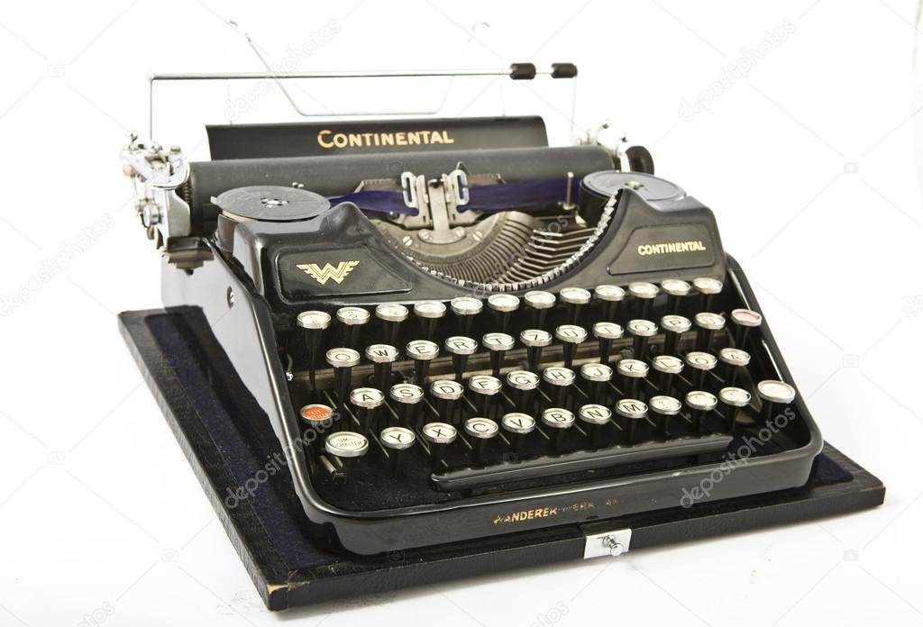 old vintage typewriter