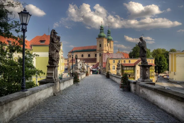 Ponte St. John em Klodzko. Um dos monumentos mais importantes da Baixa Silésia — Fotografia de Stock