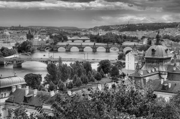 Panorama von Prag, Tschechische Republik. — Stockfoto