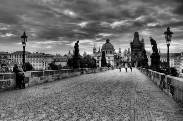 Puente de Carlos en Praga, República Checa — Foto de Stock