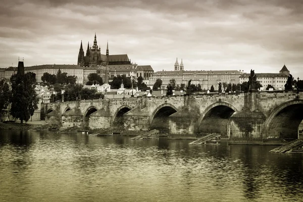 Ponte Carlo a Praga, Repubblica Ceca — Foto Stock