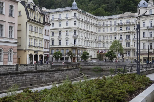 Karlovy Vary in Tsjechische Republiek — Stockfoto