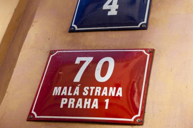Mala Strana plaka Prag, Çek Cumhuriyeti