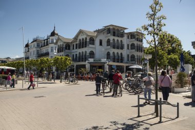 Ahlbeck, Baltık Denizi Usedom Adası, Mecklenburg-Vorpommern, Germany