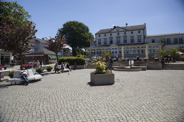 Ahlbeck no Mar Báltico em Usedom Island, Mecklenburg- Vorpommern, Alemanha — Fotografia de Stock