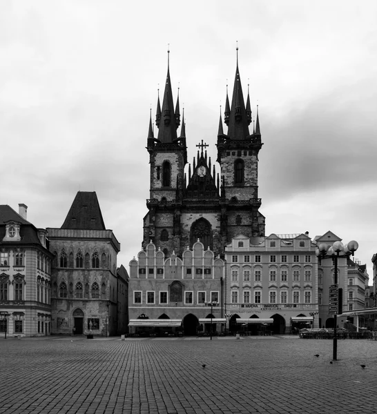 Panoram historické město Parha v České republice — Stock fotografie