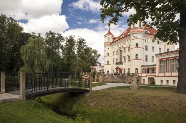 Historickém paláci v Wojanow, Polsko — Stock fotografie