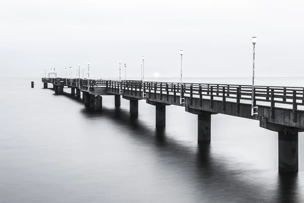 Ahlbeck nel Mar Baltico sull'isola di Usedom, Meclemburgo-Pomerania Anteriore, Germania . — Foto Stock