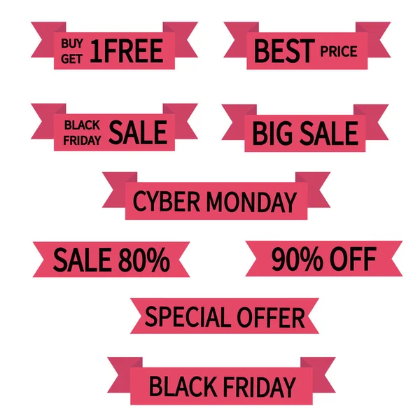 Vektör Kara Cuma satış afişleri