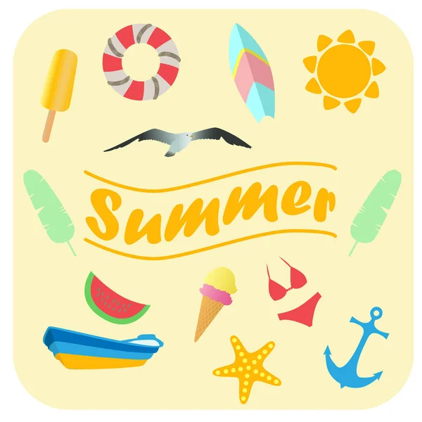 Yaz tatili plaj denizi