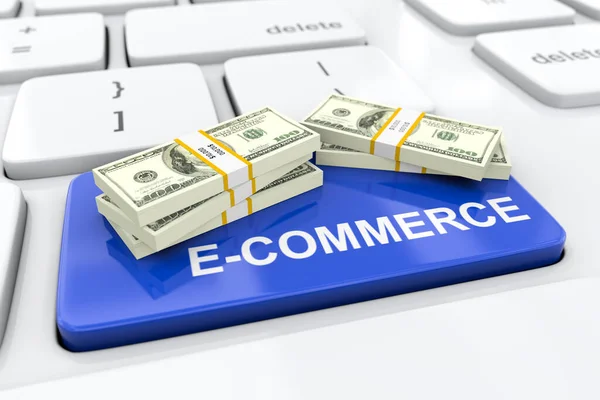 İnternet pazarlama ve e-ticaret çevrimiçi ticaret kavramı İnternet üzerinden satış