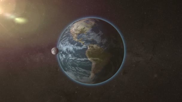 The rotation of the moon in its orbit of the earth, loop animation timelapse — Stock Video © legan80 #73710255 The rotation of the moon in its orbit of the earth, loop animation timelapse — Stock Video © legan80 #73710255