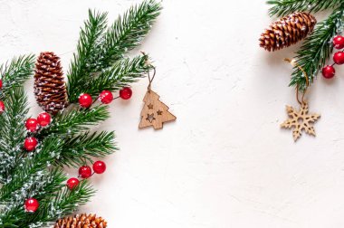 Noel veya yeni yıl arkaplanı.