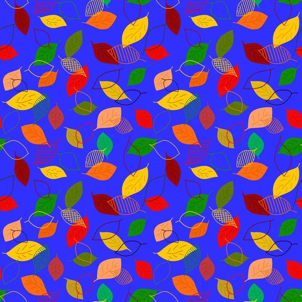 Farklı şekil ve renklerde kusursuz bir desen. Elle çizilmiş karalama, dijital illüstrasyon. Kumaş, giysi, hediye kağıdı ve diğer eşyalar için tasarımı hazırla.