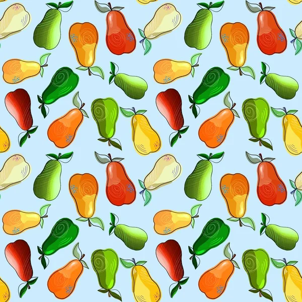 Patrón Sin Costuras Con Perlas Multicolores Ilustración Trama Dibuja Mano —  Fotos de Stock