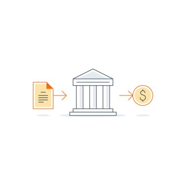 Banka bina simgesini, Finans Hizmetleri