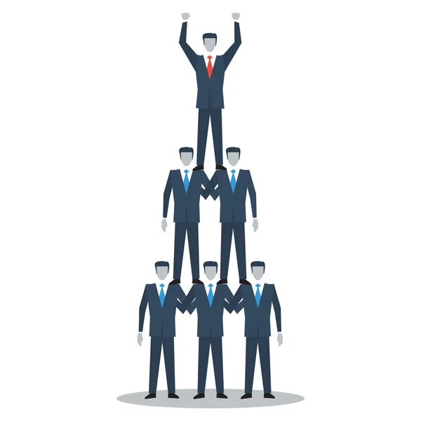Management pyramid — Stock vektor