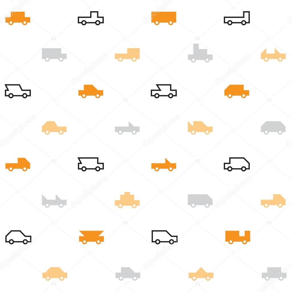Schematic car pattern