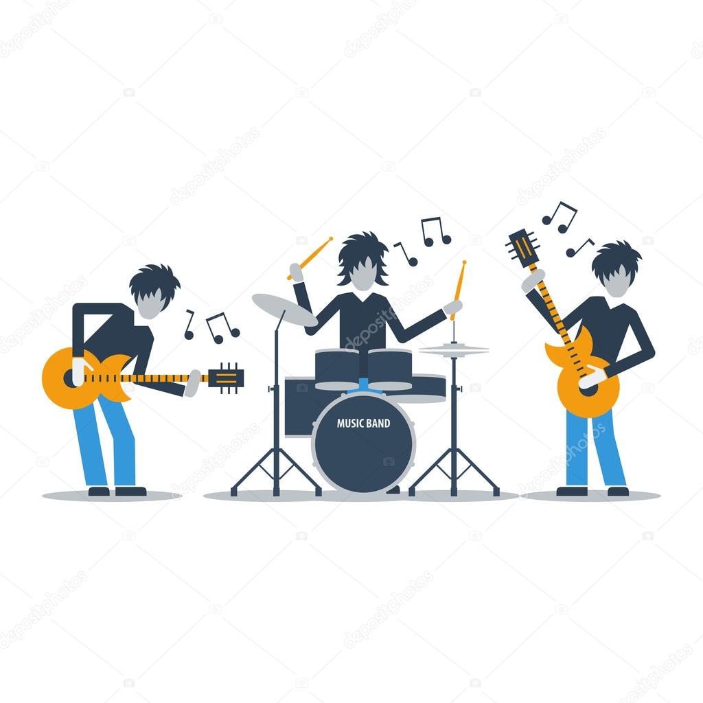 Rock music band