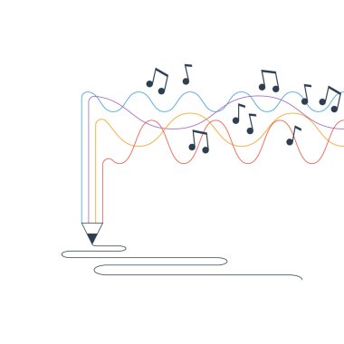 Grafik tasarım stüdyosu kalem simgesi