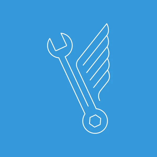 Snelle Autoservice. — Stockvector