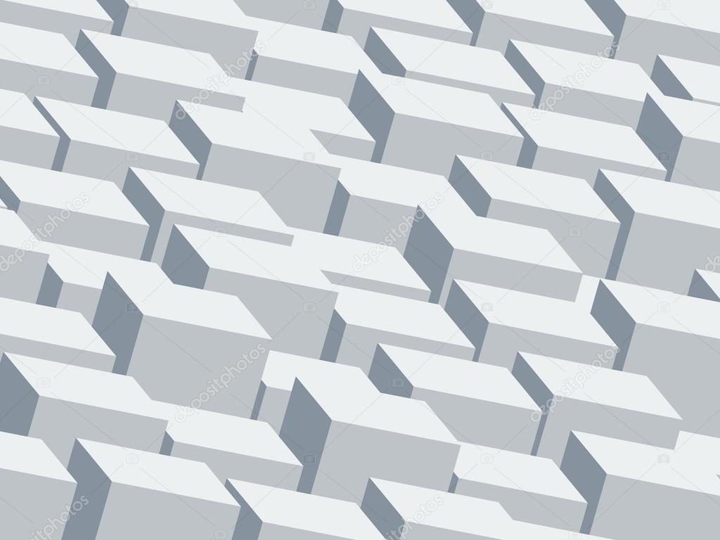 soft background with grey cubes