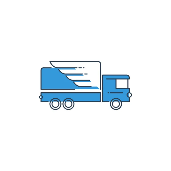 Compagnie de transport par camion — Image vectorielle