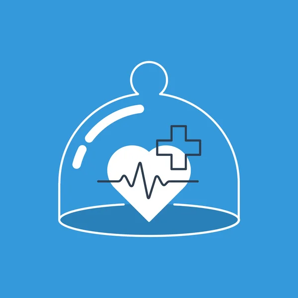 Medical health insurance concept. — Stock Vector
