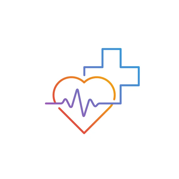 Medizinisches logo.health care center — Stockvektor