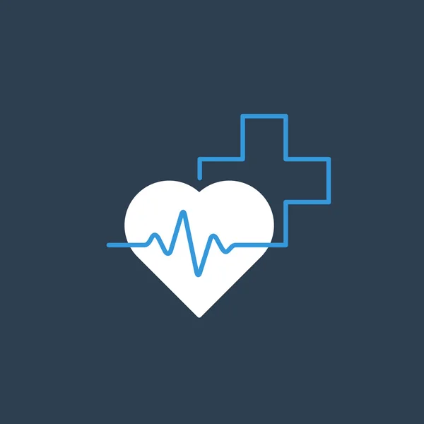 Medizinisches logo.health care center — Stockvektor