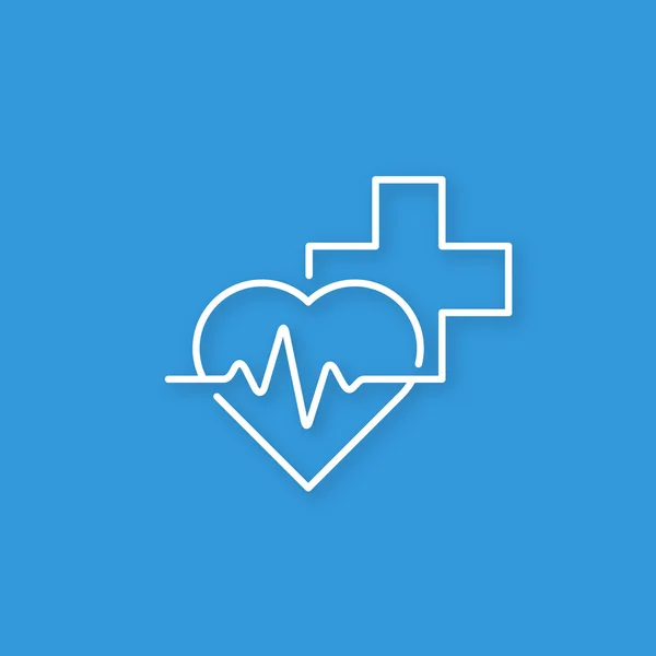 Logo.health 의료 센터 — 스톡 벡터