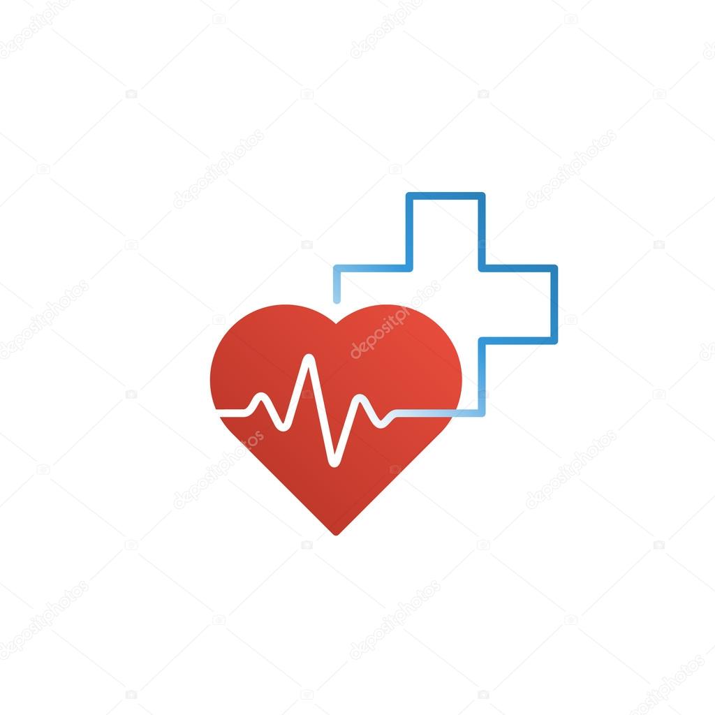 Medical logo. Pharmacy, drugstore, health care center, diagnostics services