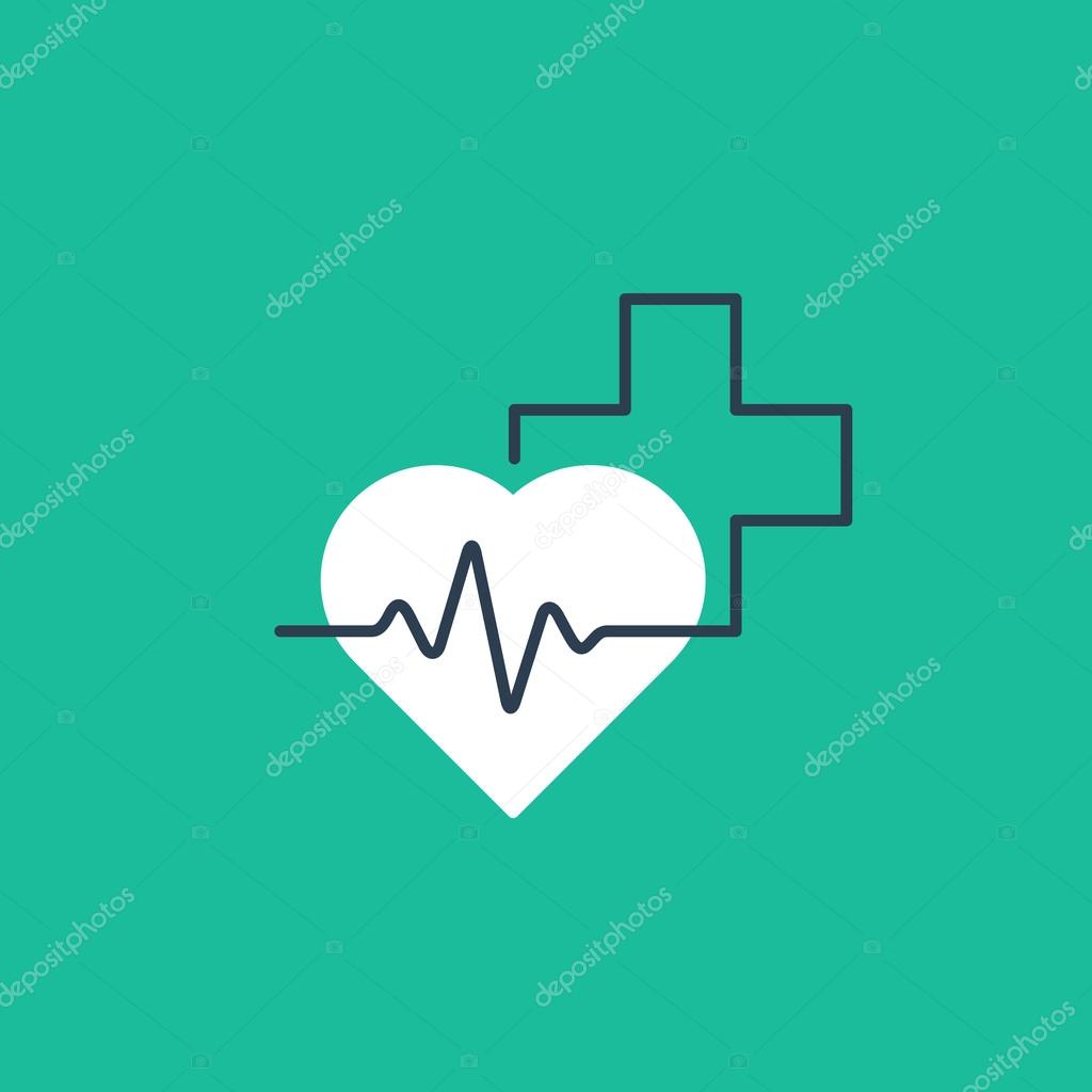 Medical logo. Pharmacy, drugstore, health care center, diagnostics services