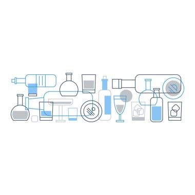 Desen için bir bar menüsü