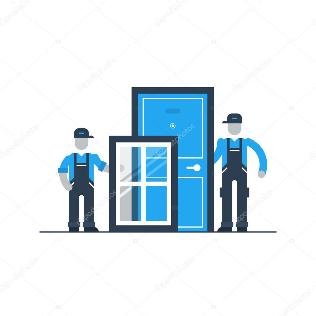 Window and door installment services