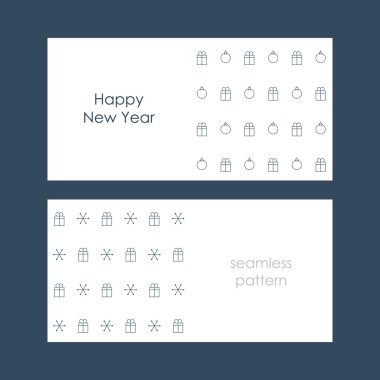 Noel ve yeni yıl kartları